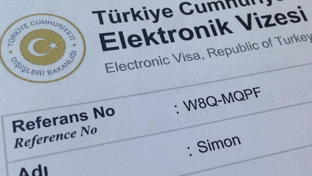 Visa Electrónica Turquía