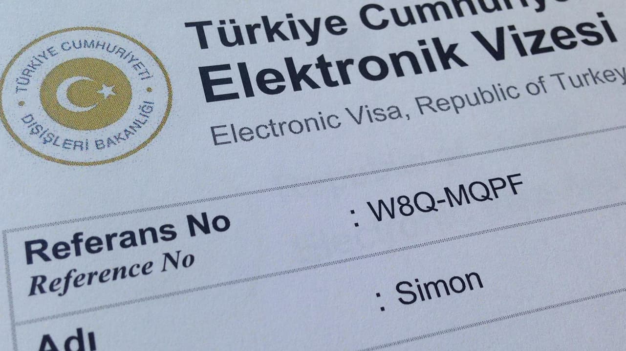 Visa Electrónica Turquía